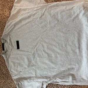 Essentials Light Gray Short Sleeve Tee